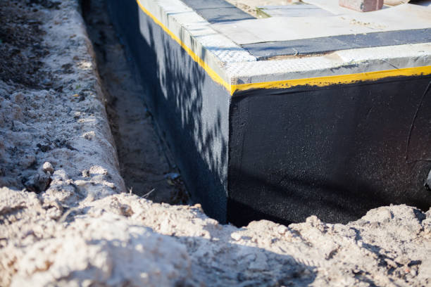 Professional Wet Basement Repair technician working in Pentwater, MI